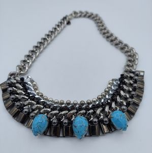 Cuchara Necklace Statement Fashion Chunky
